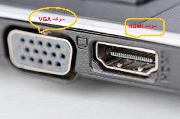پورت VGA و HDMI در مادربرد