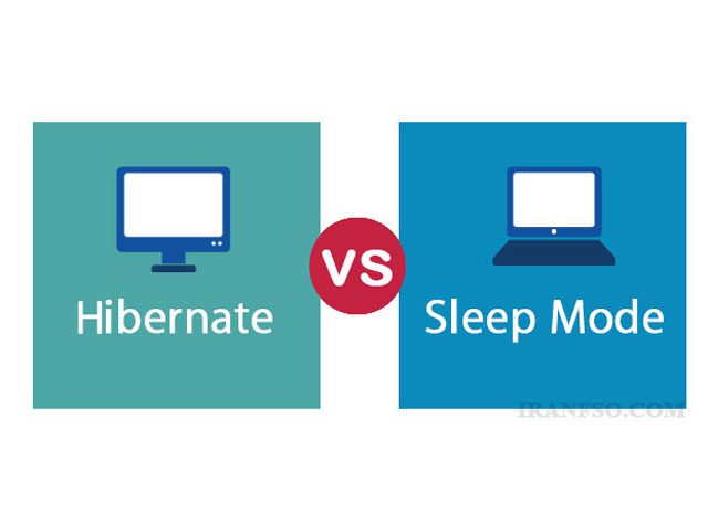 استفاده از حالت Hibernate به جای حالت Sleep
