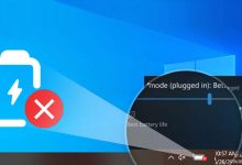 آموزش فعال کردن نمایش درصد شارژ باتری لپ تاپ
