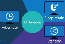 تفاوت Shut Down ، Sleep و Hibernate در لپ تاپ