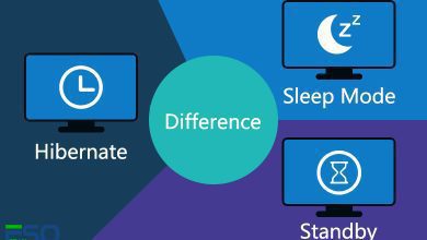 تفاوت Shut Down ، Sleep و Hibernate در لپ تاپ