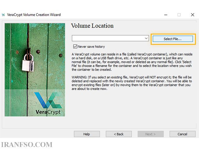 چگونه از نرم افزار VeraCrypt استفاده کنیم