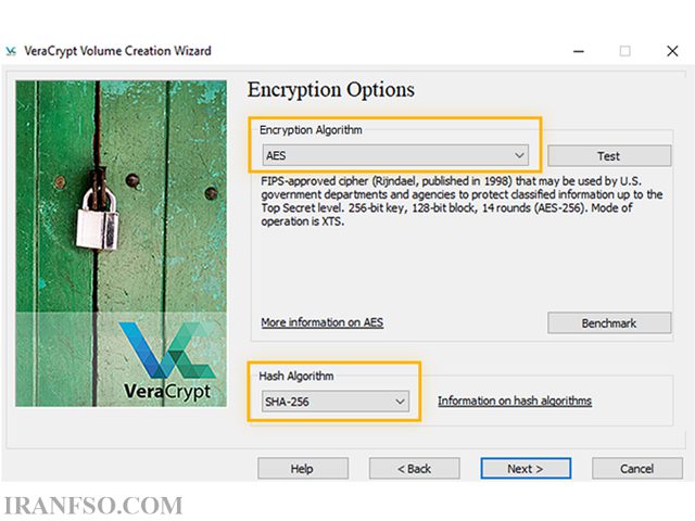 رمزگذاری پوشه و فایل با نرم افزار VeraCrypt