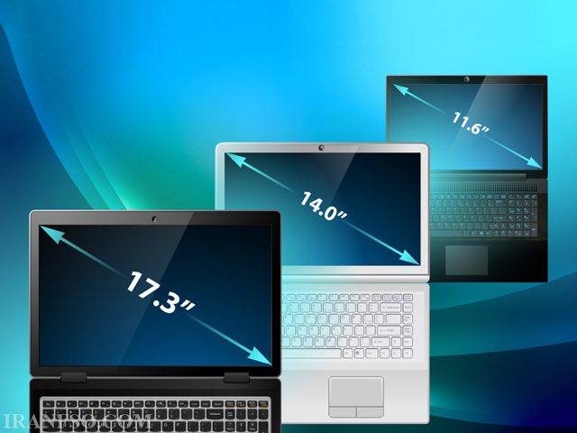 صفحه نمایش لپ تاپ
