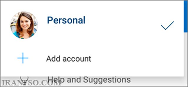فعالسازی OneDrive در گوشی