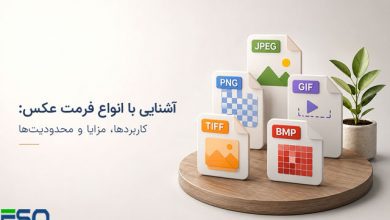 آشنایی با انواع فرمت‌ عکس: کاربردها، مزایا و محدودیت‌ها