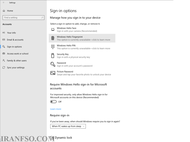 راهنمای گام به گام برای فعالسازی "Windows Hello Face"