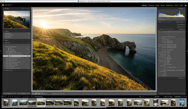 نرم افزار Adobe Lightroom