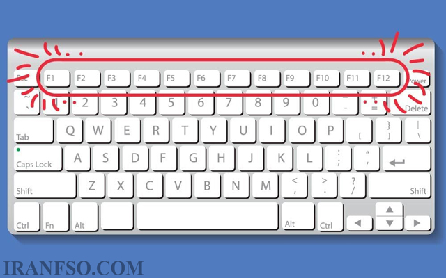کلیدهای تابعی (Function Keys)
