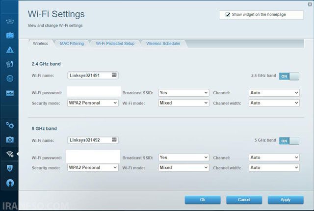 Wireless Settings