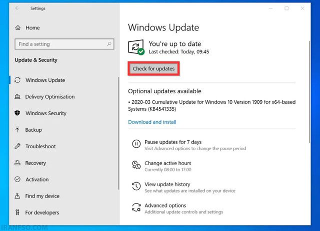 سیستم‌عاملUpdateSecurity