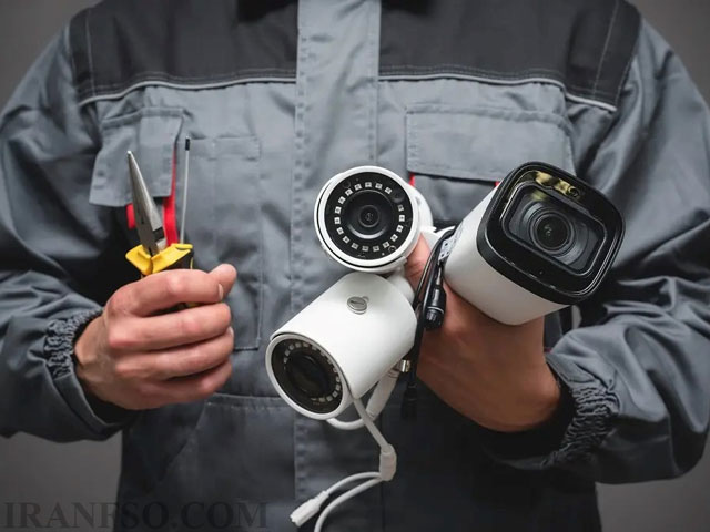 اجزای سیستم دوربین مداربسته