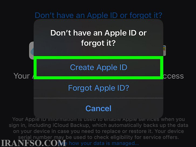 Create Apple ID