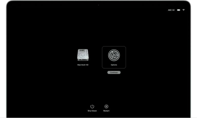پاک کردن داده‌ها و نصب مجدد macOS با Disk Utility