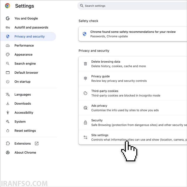 مسدودسازی تبلیغاتChrome