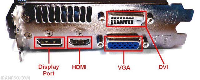 پورت های VGA-HDMI