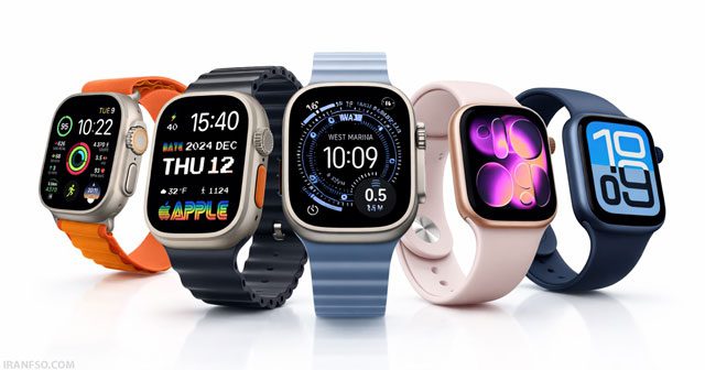 واچ‌فیس‌های متنوعwatchfaces
