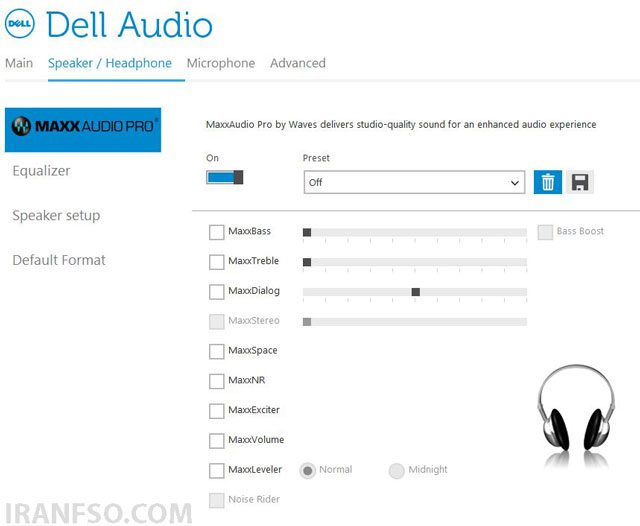 فناوری Waves MaxxAudio Pro