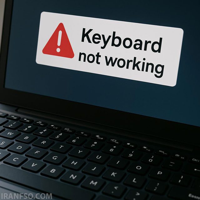 خرابی صفحه‌کلید (Keyboard Issues)