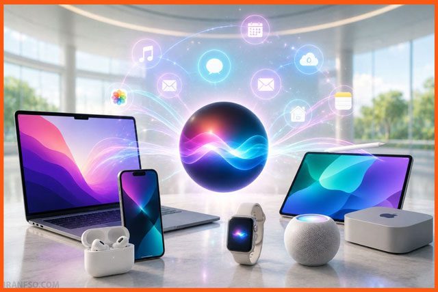هوش مصنوعی پیشرفته در Siri و سایر بخش‌ها