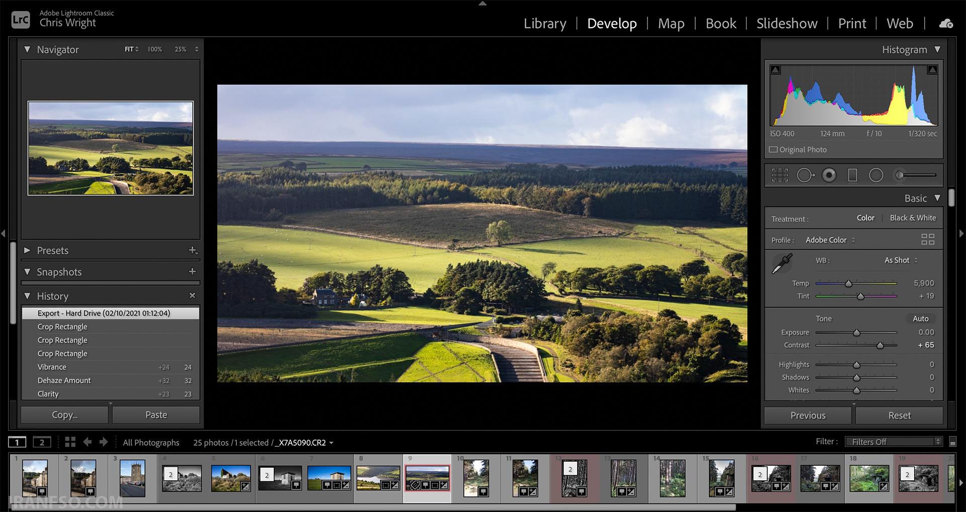 نرم افزارAdobe Lightroom