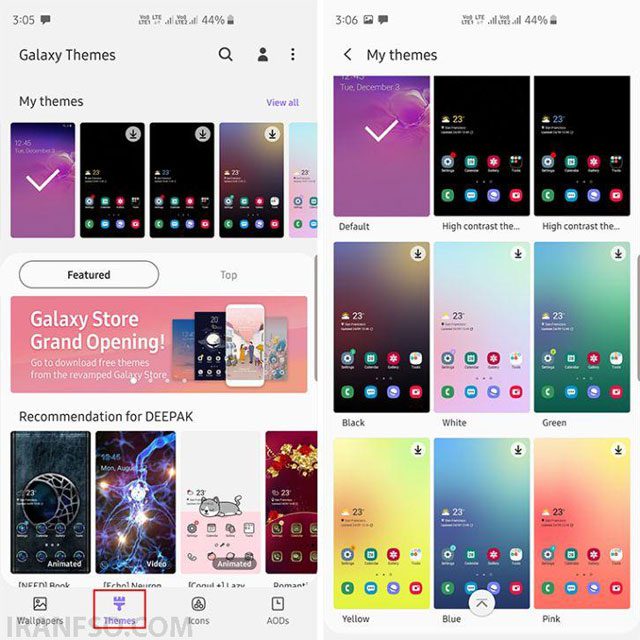 سامسونگThemes