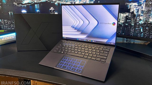 طراحی و ساختار ظاهری Asus-ExpertBook-B9-2024