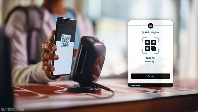 افزودن دستگاه جدید با اسکن کد QR ارائه شده