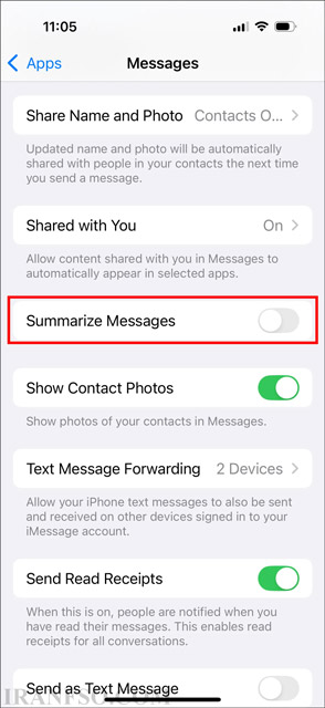 چگونه برخی از ویژگیهای Apple Intelligence را بهصورت جداگانه غیرفعال کنیم؟