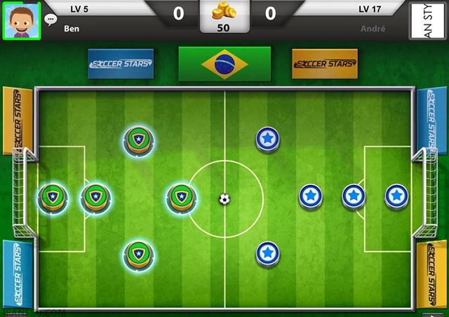 سیستم امتیازدهی و پیشرفتSoccer-Stars-game-scoring-and-progression-system