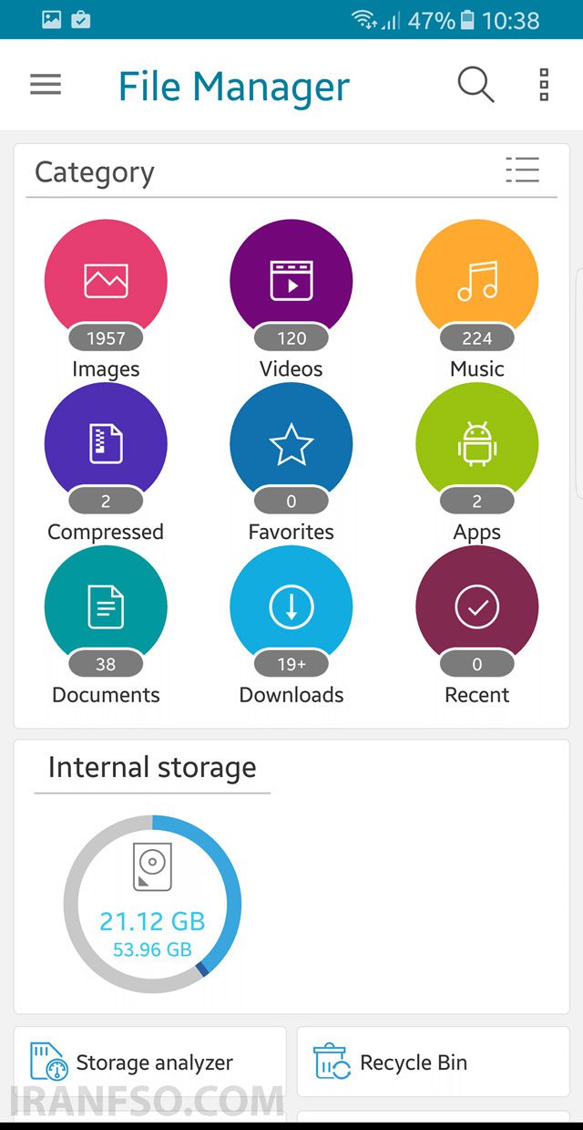 بهترین برنامه‌های مدیریت فایل برای گوشی‌های اندرویدی best-android-file-manager.
