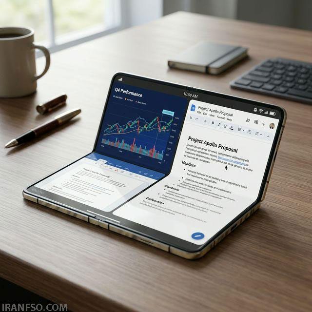 بهترین برنامه های اندروید برای گوشی هایfoldable-phone