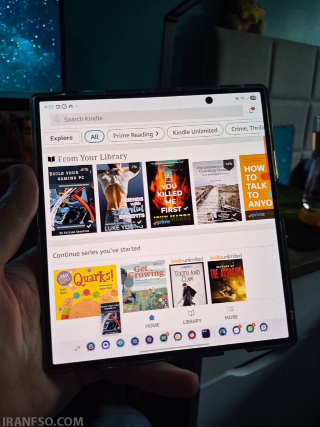 اپلیکیشن Amazon Kindle