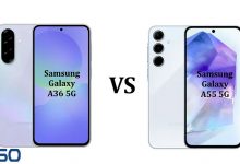 مقایسه دوربین، باتری و عملکرد گوشی Galaxy A55 و Galaxy A36