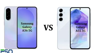 مقایسه دوربین، باتری و عملکرد گوشی Galaxy A55 و Galaxy A36