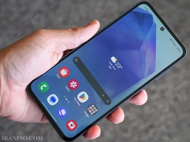 صفحه نمایشGalaxy A55