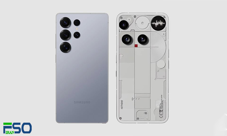 مقایسه دوربین گلکسی S25 اولترا با Nothing Phone 3
