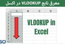 معرفی تابع VLOOKUP در اکسل؛ ابزاری حرفه‌ای برای جستجوی داده‌ها