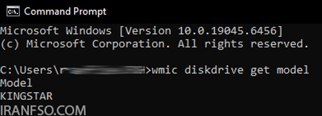 آموزش مشاهده نوع حافظه با CMD