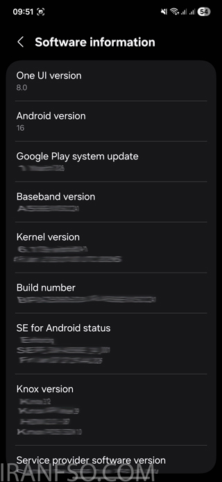 نسخه Android را مشاهده کنید.