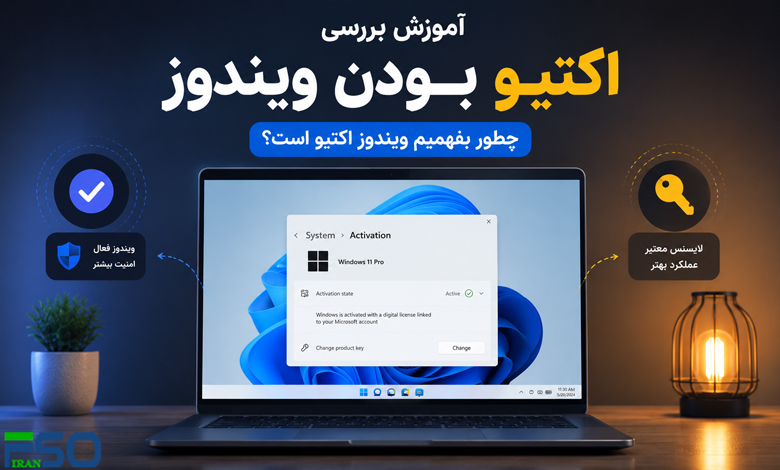 چطور بفهمیم ویندوز اکتیو است؟ | آموزش بررسی Activation