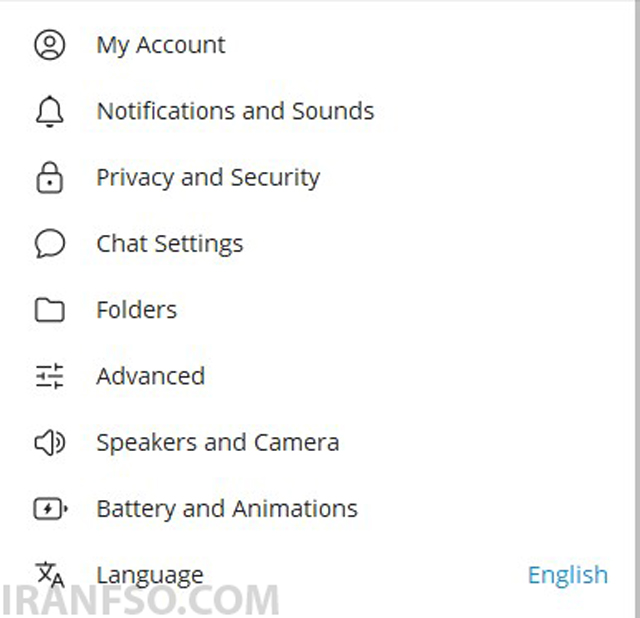 وارد Settings شوید.