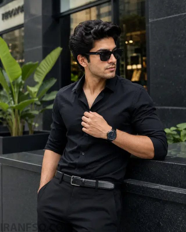 پرتره خیابانی با عینک آفتابی (Street Portrait with Sunglasses)
