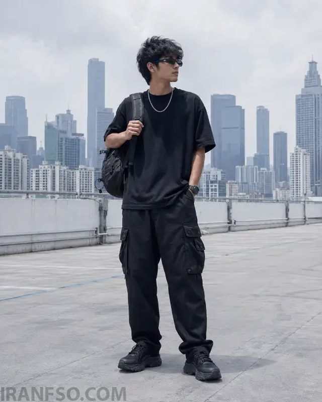 استایل استریتویر با شلوار کارگو (Streetwear Cargo Look)