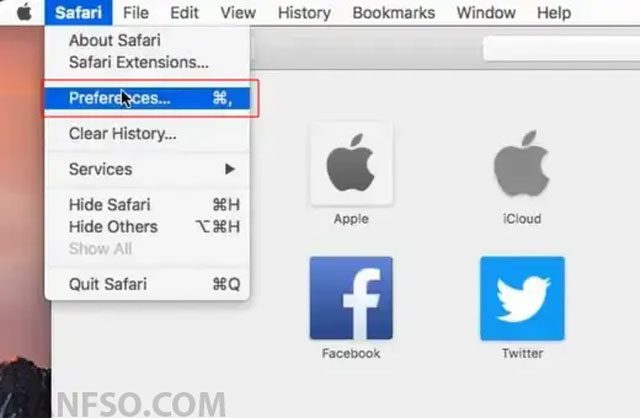 وارد Settings یا Preferences شوید.