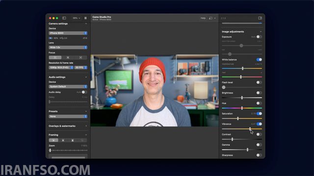 Camo Studio؛ دوربین آیفون را به یک وبکم حرفهای تبدیل کنید