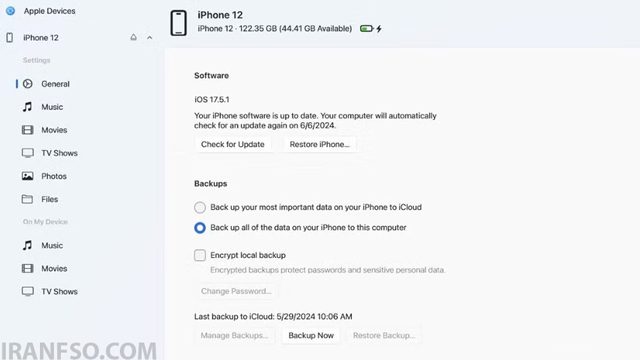 Apple Devices؛ بهترین نرمافزار برای مدیریت، بکاپ و بازیابی آیفون در ویندوز