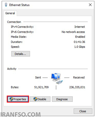 Internet Protocol Version 4 (TCP/IPv4)
