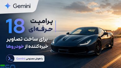 ۱۸ پرامپت حرفه‌ای Gemini برای ساخت تصاویر خیره‌کننده از خودروها