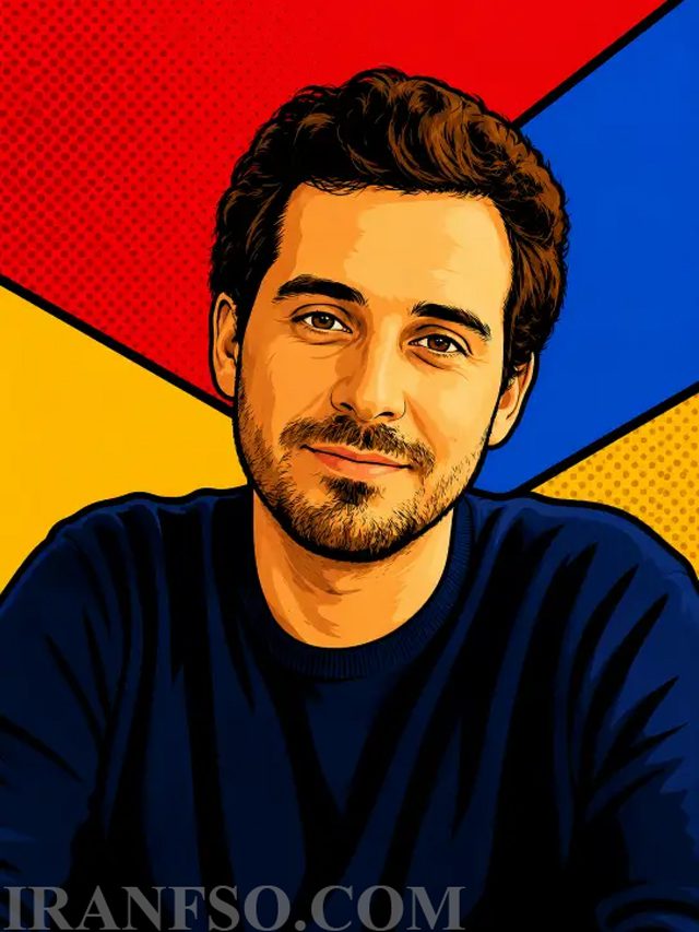 پوستر Pop Art با رنگ‌های اصلی (Bold Primary Color Poster)